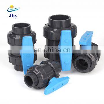 Double Union Plastic UPVC PVC Ball Valve