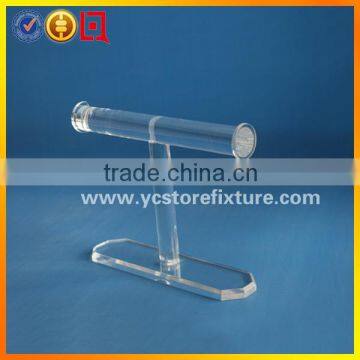 Fashion T bar rotating jewelry display stand