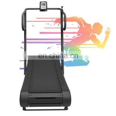 curve runner hot sell manual treadmill running machine  Exercise Equipment walking machine fitness treadmill