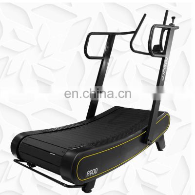 Patent innovation Slat running machine self-powered manual treadmill commercial curved treadmill