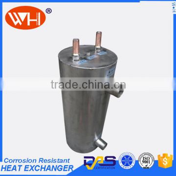 ISO Certification 1.5HP titanium heat exchanger pool