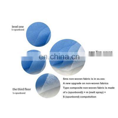 100% PP Spunbonded Nonwoven Fabrics For Face Mask S SS SSS SMS Spunbond Anti Bacterial Fabric For Hygiene