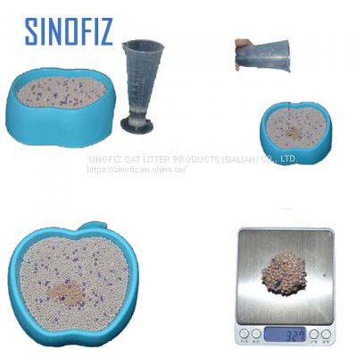 COZIE CAT/odor Control Bentonite Cat Litter/ball/1-3.5mm/sakura/with Silica Bead/8kg photo-3