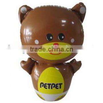 Hot sell inflatable bear cartoon balloon for decoration