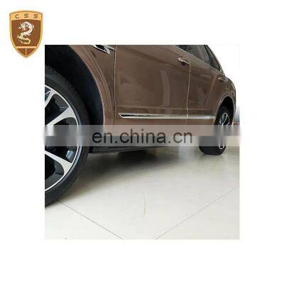 Top Quality Electric Car Door Pedal Sill Side Step For Bent Bentayga With CF Material