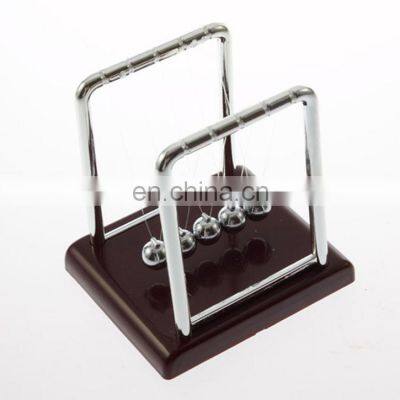 Newton's Cradle Fun Steel Half Balance Ball Chair Physics Science Desk Toy Accessory Gift