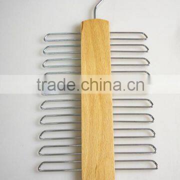 RQ156 wood necktie hanger wooden necktie hanger