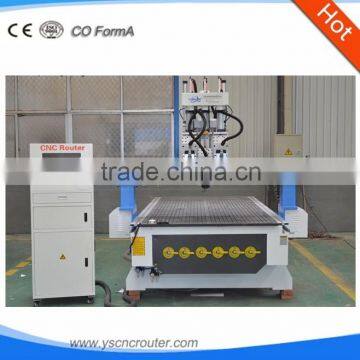 china cnc wood router machine/3d wood cnc router machine/cheap cnc router Three processes