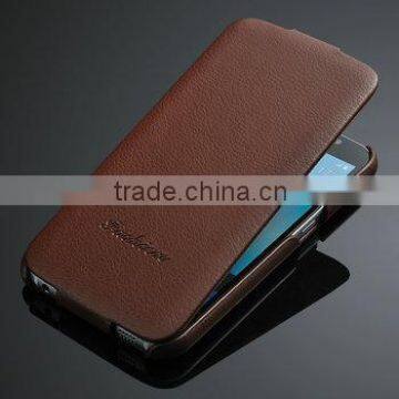 Genuine Leather Case for Samsung Galaxy S6, Newest Arrival Flip Case for Samsung Galaxy S6