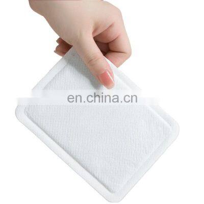 Instant self heating 10*14cm women body warmer patch menstrual pain relief heat pad