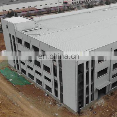 China H beam metal frame sheds warehouse prefabricated building house in India