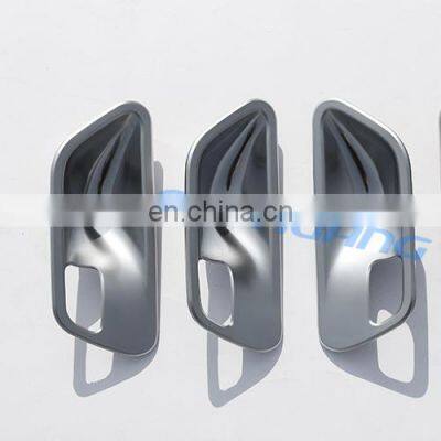 4pcs ABS Chrome Interior Door Handle Bowl Trim Cover Sticker For BMW 3 4 Series f30 f32 f35 316i 318i 320li Accessory