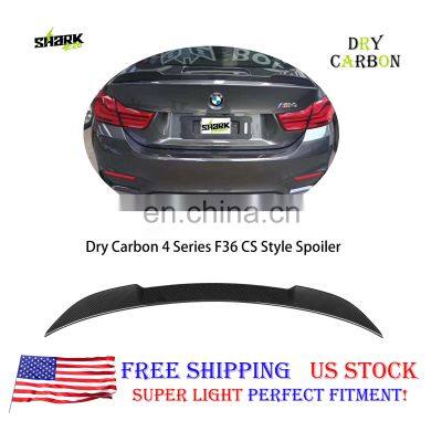 Drop Shipping Carbon Spoiler For Bmw Rear Trunk Wing Spoiler Boot Cs Style Car Parts photo-2