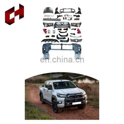 CH Good Quality Cars Bumpers Tuning Mudguard Brake Reverse Light Retrofit Body Kit For Toyota Hilux 2005-2018 To 2020 Or 2021