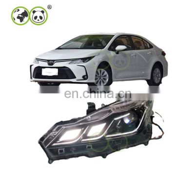 High Performance 2019 Corolla Upgrade Modified LED Headlight Auto Parts Auto Light for Toyota Verso Altis 2020 2021