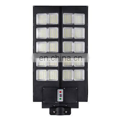 Motion Sensor Streetlight ABS Waterproof IP65 180W 240W 300W Outdoor All In One Solar Street Light