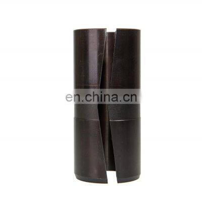 Construction Lifting Crane Machine Steel Tension Bush Made of 65Mn With Blackening Surface Treatment of 42-48HRC Spring Bushing.