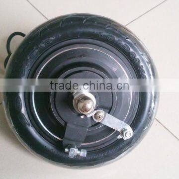 8 inch brushless gearless hub motor with 65mm expansion brake