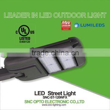 120w led module street light with UL can be installed with photo cell