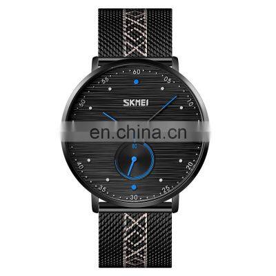 Fashion Casual Men Wristwatch Skmei 9218 OEM Custom Logo Relojes Hombre Luxury Quartz Men Watch photo-3