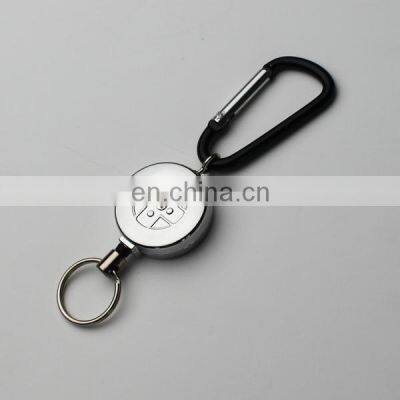 Metal Badge Reel ID Badge Holder With Carabiner photo-3