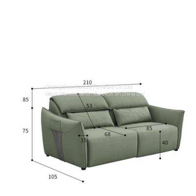 Modern Minimalist Double Technology Cloth Electric Sofa Bed Small Apartment Telescopic Function Sofa Bed Dual-Use photo-5