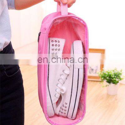High Quality Cabinet Pink Black Closet Home Hanging Dustproof Foldable Shoes Organizer Bag photo-4