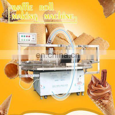 Automatic Ice Cream Cone Machine Wafer Biscuit Making Machine Roll Maker photo-3