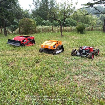 remote control lawn mower, China remote control mower for hills price, rc mower for sale