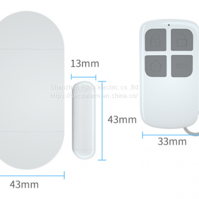 Door magnetic alarm multifunctional wireless door and window alarm remote control function household burglar alarm anti-theft /alarm(wechat:13510231336)