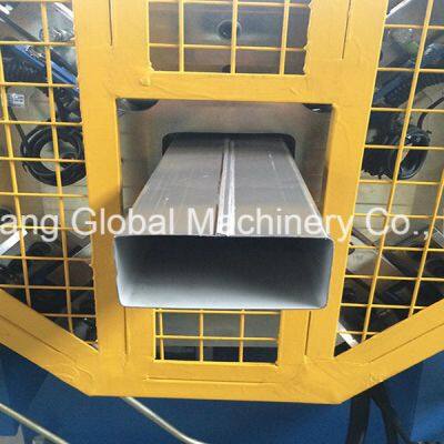 Galvanized Steel Round and Rectangular Rain Downspout Pipe Making Machine Manufacturing Equipment