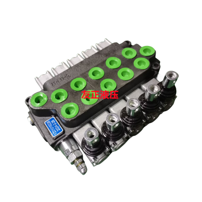 XZT-L12F-5OT multi-directional valve five-way hydraulic valve bidirectional hydraulic distributor hydraulic mechanical modification