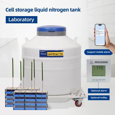 Tajikistan-cell storage in liquid nitrogen-Liquid Nitrogen Container Trolley