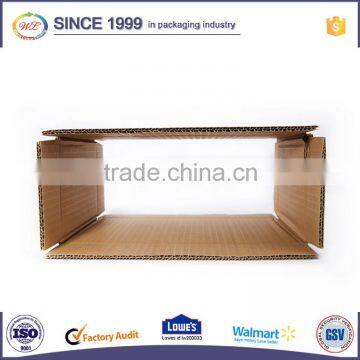 Recycled Cardboard Folding Brown Classical Kraft Paper Shipping Box photo-4