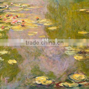 famous artists oil painting Claude Monet reproduction Impression Water Lilies 1919 years