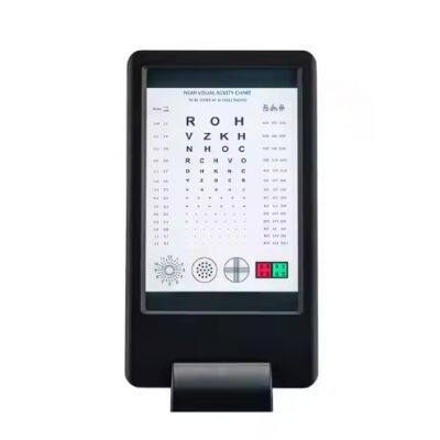 Rechargeable 30cm Near Vision Tester CP-37C Chart AC Adapter Included Low Price Double Side Display Letter and Tumbling E