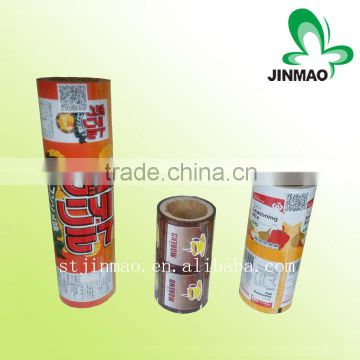 Top quality Custom printed food packaging film for snacks