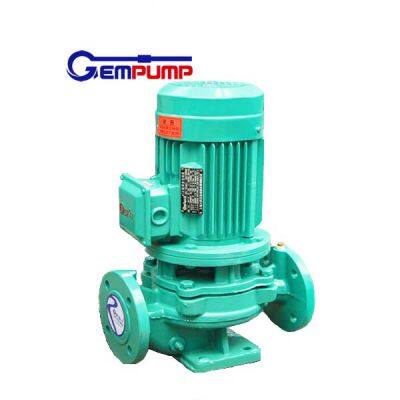 Corrosion Resistance Vertical Single-Stage Pipeline Centrifugal Pump China Gempump