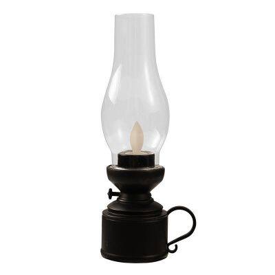 Battery Operated Retro Lamps, LED Kerosene Effect for Christmas & Halloween Decoration photo-5