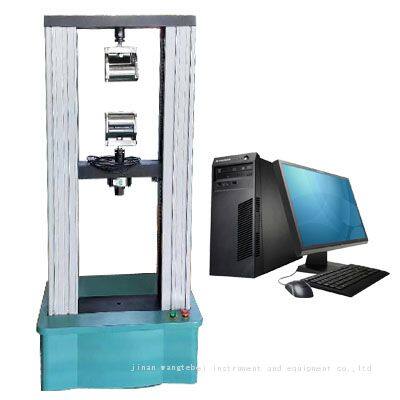 Professional Computer Controlled Material Lab Universal Testing Machine 50kn Computer Controlled Electronic Fabric Tensile Strength Tester