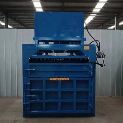 Новая полуавтоматическая вертикальная гидравлическая упаковочная машина для сжатия шин, а также для картонных коробок, бутылок, банок, пленочных пакетов, одежды и кейсов photo-6