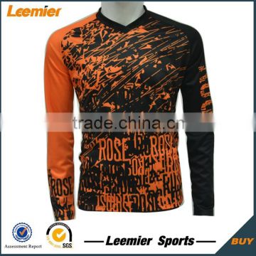 Custom Sublimation performance shirts / Sublimation Long Sleeve Sports Shirts