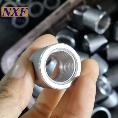 NXF UNS N10276 2.4819/NiMo16Cr15W/C276 OD DN15-1200 Pressure Class3000-9000 Nickel Alloy Forged Fitting Threaded Coupling
