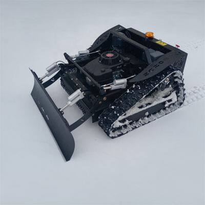 16Hp Loncin 224Cc Gas-electric Hybrid Industrial Rubber Track Single Cylinder Sharp Mowing Blades Remote Control Steep Slope
