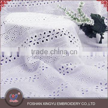 Wholesale hot selling guipure water-soluble cotton lace fabric 130cm wide by yard