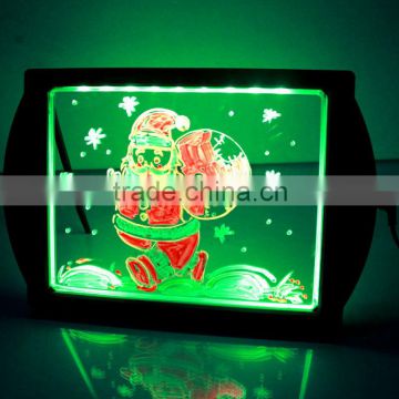 Acrylic sheet and various color LED Drawing screen for children