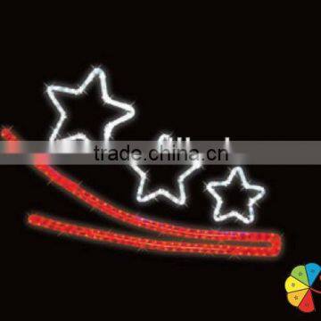 christmas star decoration led motif light