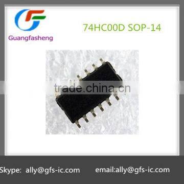 74HC00D 74HC00 Four two input nand gate SOP-14 New and original