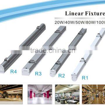 High Lumen CE RoHS 0.6m/1.2m/1.5m linear led light fixture