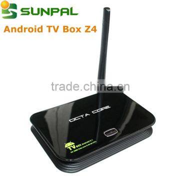 Z4 Android 5.1 LOLLIPOP TV Box A53 Rockchip RK3368 Octa Core 64-Bit CPU 2G/16G Kodi 16.0 BT 4.0 HD 4K iudtv iptv TV Box